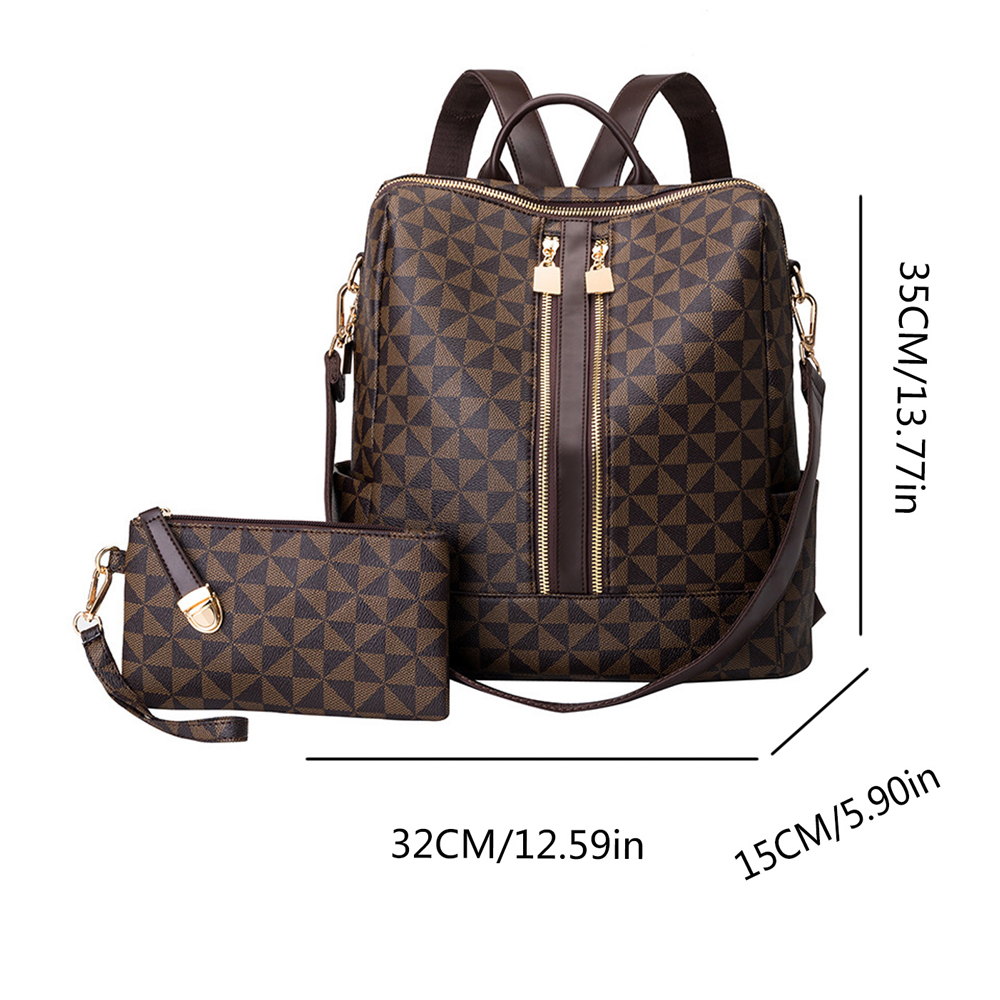 Conjunto de mochila e bolsa de - Women Bags White avaliação e preço