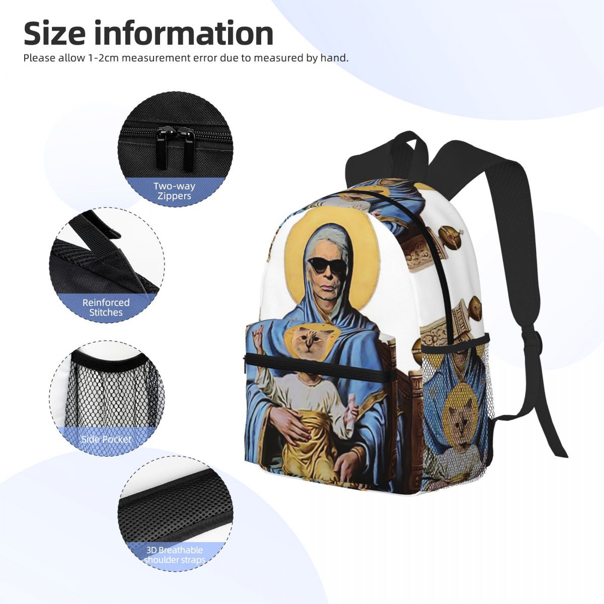 Mochila Karl Who Fashion Print - Women'S Karl Bags avaliação e preço