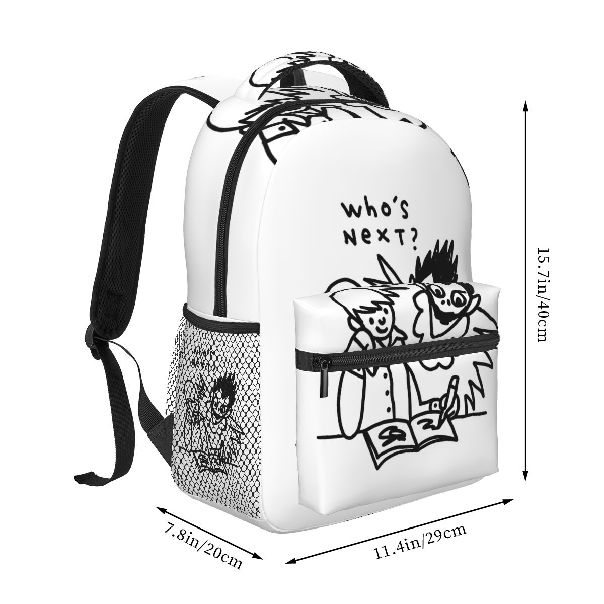 Mochila Anime Death Note Quem  - Women Bags Next avaliação e preço