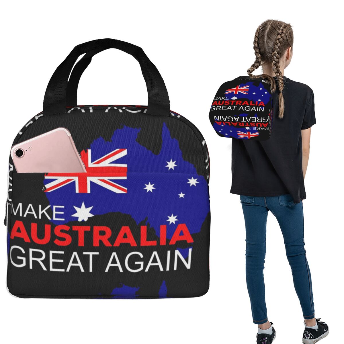 Lancheira Térmica Isolada para - Women Bags Australia avaliação e preço