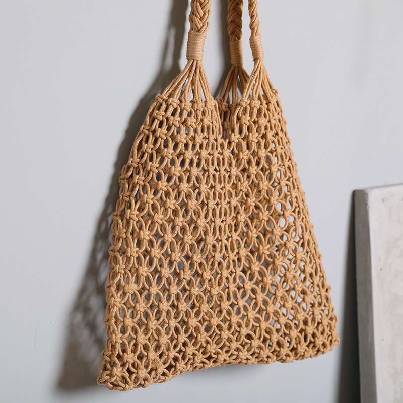 Bolsa feminina de palha de gra - Woven Straw Bag avaliação e preço